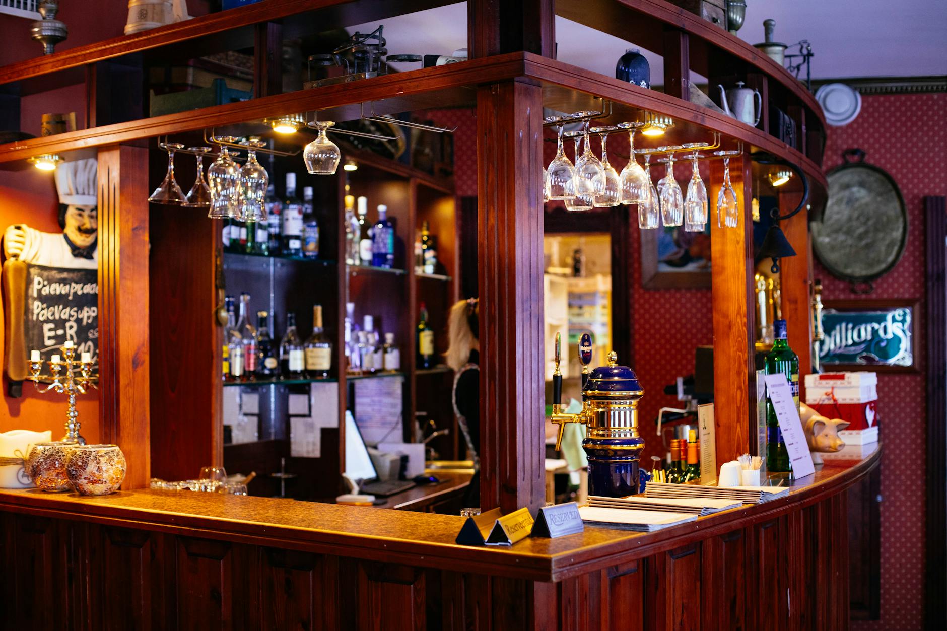 Theke im Sudwerk Brauhaus